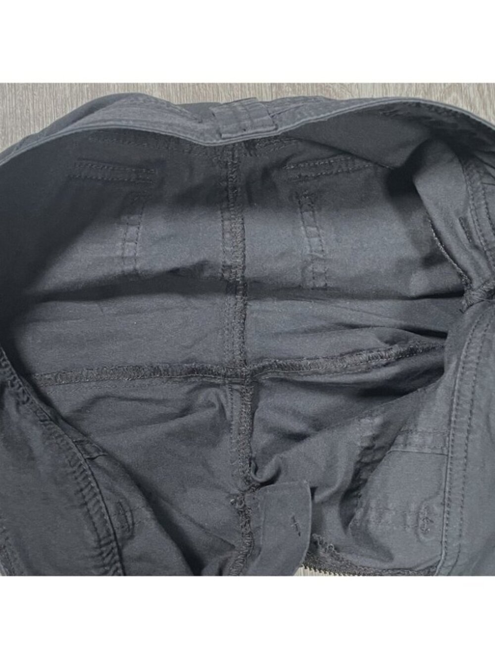 Prana Essex Outdoor Hiking Black Snap Closure Pants - Women Size 2 - Picture 4 of 13